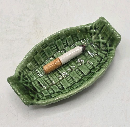 Vintage green glazed ceramic - vintage,