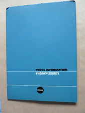 PLESSEY, press info, with 6