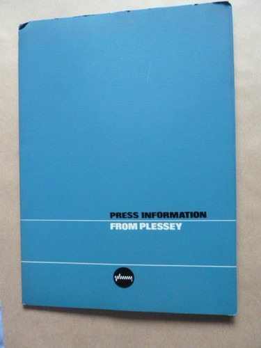 Plessey press info - plessey,, info,