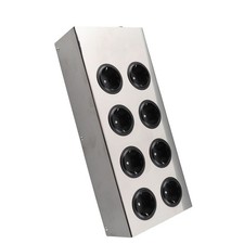 |AC Power Filter 8 Outlet Metal HiFi Power Surge Protector Conditioner For A