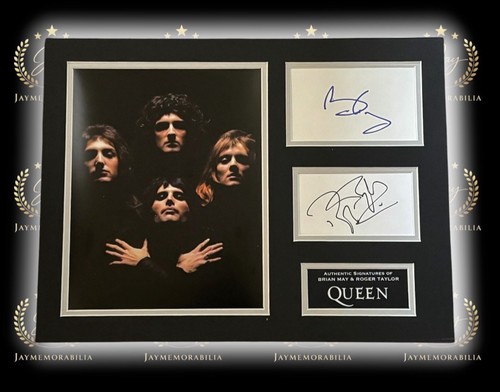 Signed brian may roger taylor - signed,