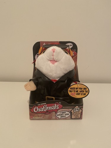 Chatimals talking plush biker - chatimals,
