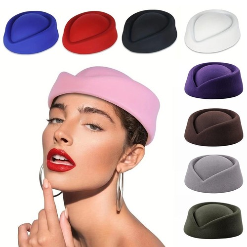 British retro top hats solid - top,