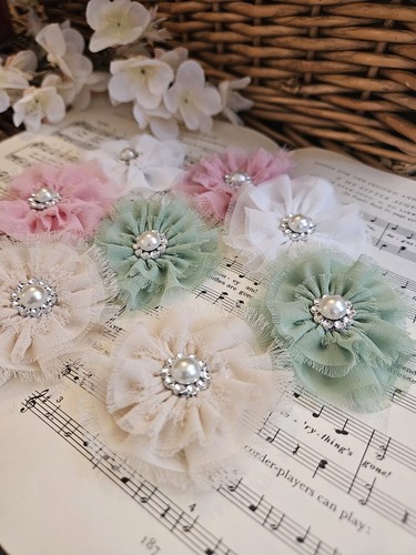 Handmade chiffon fabric - handmade,