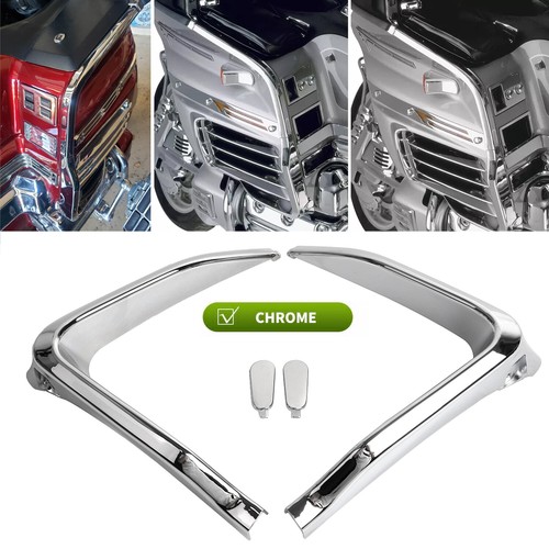 Chrome fairing lower corner - fairing,