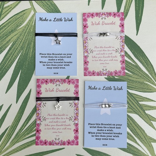 More wish bracelets - x5,