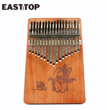17 Keys Kalimba Thumb Piano Portable Mahogany Finger Piano Mini Mbira Keyboard