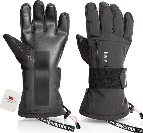 Snowboarding gloves with - gloves, wrist