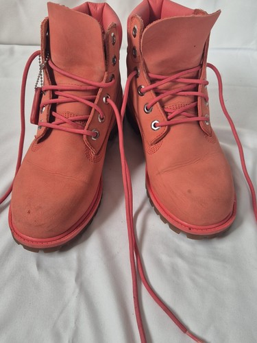 Timberland pink inch boots - pink,