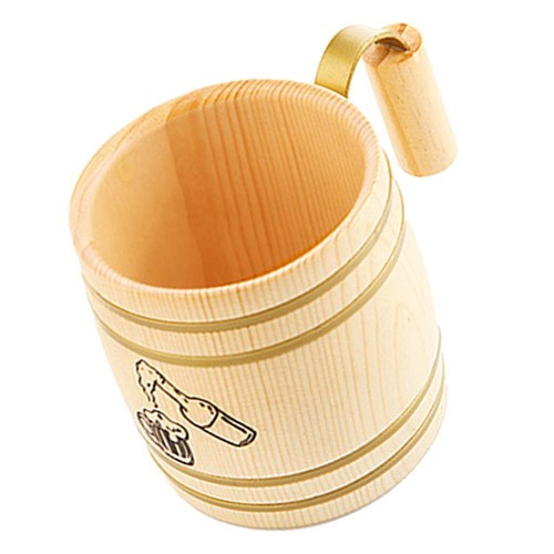 Wooden beer mug - cup, tankard