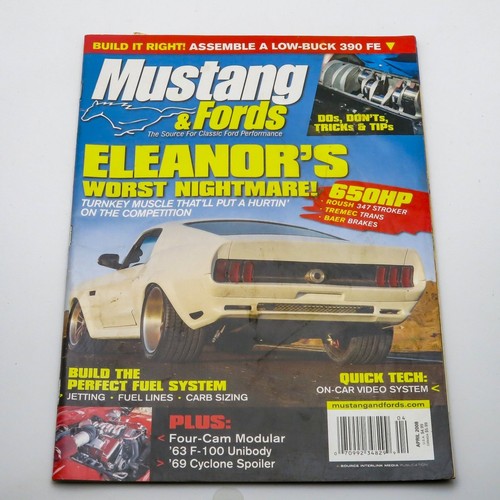 Mustang fords magazine april - mustang,