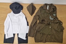 2 fancy dress costumes Army Girl & Oliver Twist Funshack Ages 10-12