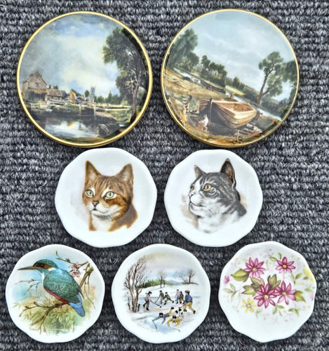 Vintage coalport river canal - river,