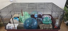 Hamster Cage XL with Accessories for Syrian Hamster.