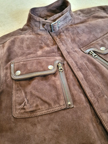 Schott suede leather - suede,
