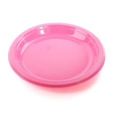 PACK OF 25 PINK 9" PLASTIC
