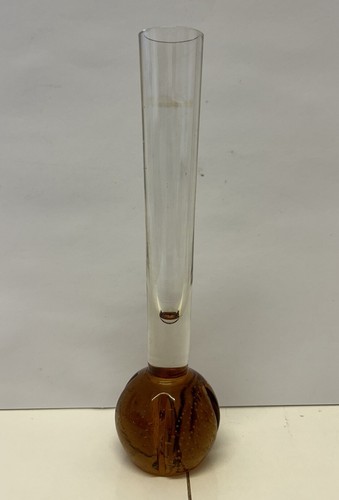 Vintage glass bud vase bubble - bud, vase,