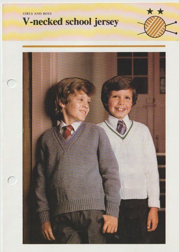 Child knitting pattern all - child's,