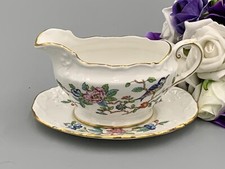 Aynsley Pembroke - Mint Sauce Boat and Stand.