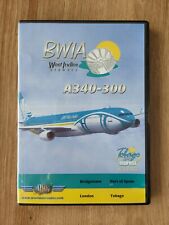Just Planes BWIA West Indies Airways Airbus A340-300 DVD