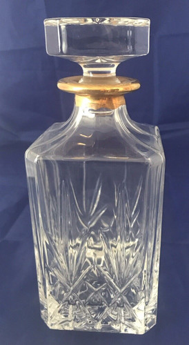 Decanter gold collar lead - decanter,
