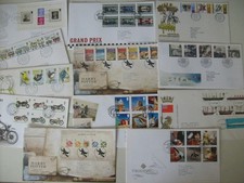 GB USED COMMEMMORATIVE STAMP SETS ON FDC & EVENT COVERS - CHOOSE FROM JOB LOT