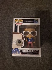 Elton John (Red, White And Blue) Funko Pop Vinyl Figure #63 - Vaulted