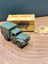 dinky toys meccano military 641 ARMY 1 TON CARGO TRUCK near mint original boxed