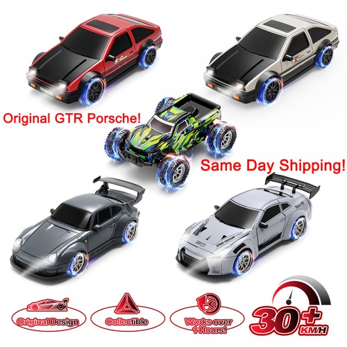 Porsche gtr drift car - 1:24, rc