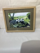 Beautiful Badger Print By