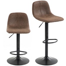 HOMCOM Bar Stools Set of 2