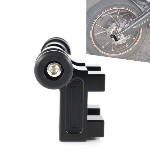 Rear axle sliders - axle, swingarm