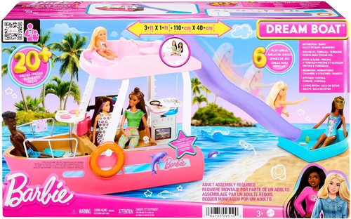 Barbie dream boat full playset - barbie,