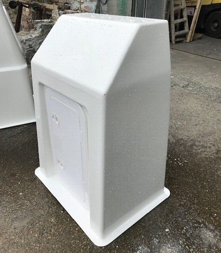 Grp steering boat console - grp,