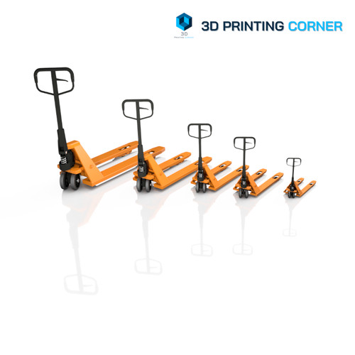 Hand pallet truck - hand, 1:32