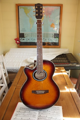 Guitar left handed fleetwood - left-handed,