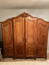 Antique French Wardrobe Armoire Antique Furniture French Vintage Rococo Louis
