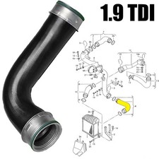 ENGINE TURBO INTERCOOLER HOSE FOR VW GOLF MK4 BORA AUDI A3 SEAT LEON TOLEDO 1.9