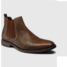 Dune Conor Brown Leather Boots