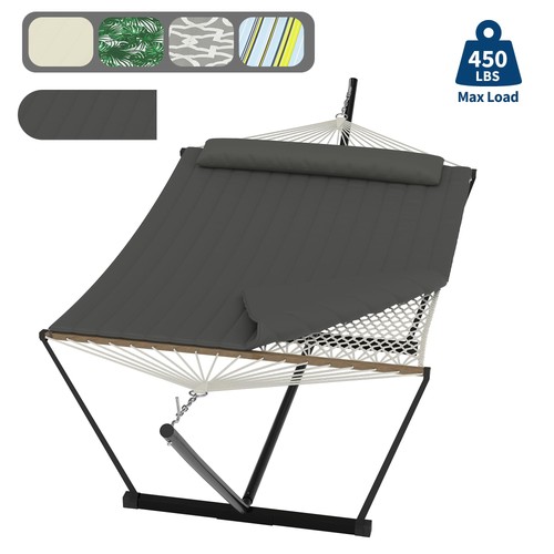 Double hammock with steel - double,