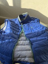 Ralph Lauren Blue Puffer Gilet For Men Size S/m