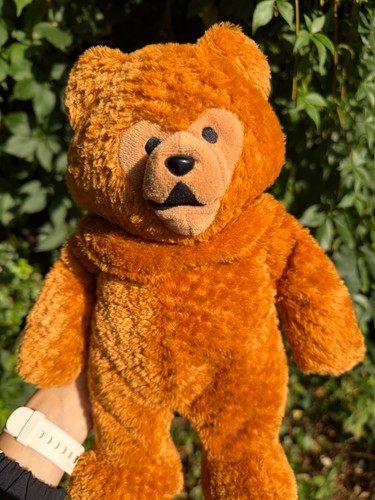 Vintage rainbow bungle - rainbow, teddy