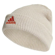 adidas Winter Originals Chunky Beanie UNISEX Headwear Beige Bone FOLD OSFL