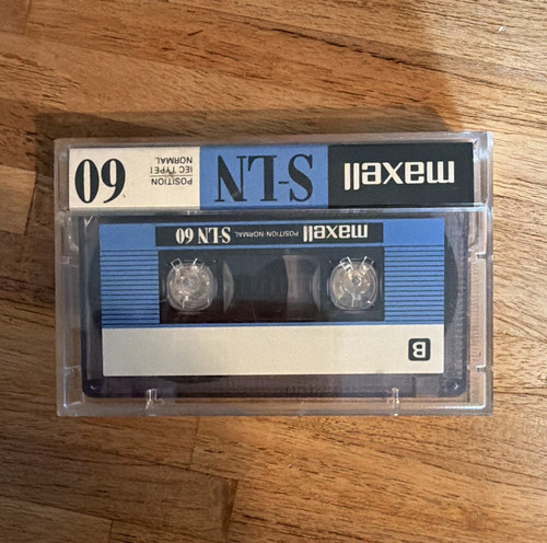 Maxell c60 recordable - s-ln,