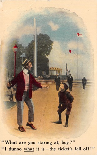 Bamforth old mixed postcard - old,