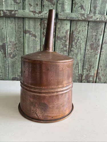 Vintage schuyler copper funnel - vintage,