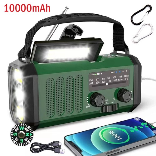 10000mah wind solar radio - 10000mah,