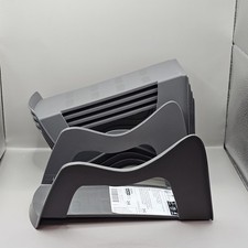 5x IKEA Murvel Grey Shoe Organizers Storage 204.384.32 (Slight Damage See Desc)