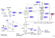 TOYOTA RAV 4 V XA50 Front Left