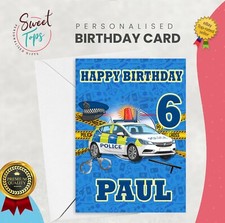 PERSONALISED A5 BIRTHDAY CARD